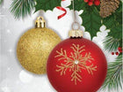 Christmas Ornament Elegance - Lunch Napkins (16ct) - SKU:333361 - UPC:039938523800 - Party Expo