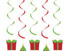 Christmas Presents and Trees Dizzy Danglers - SKU:324744- - UPC:039938418540 - Party Expo
