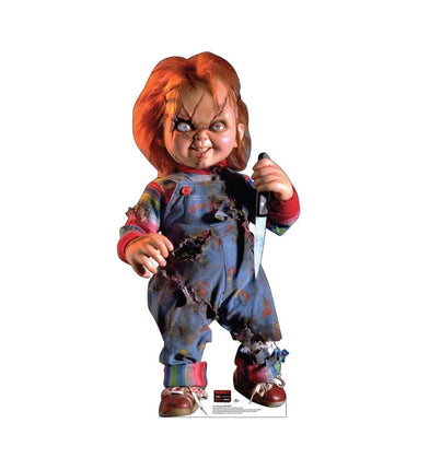 Chucky with Knife Cardboard Standee - SKU:3629 - UPC:082033036294 - Party Expo