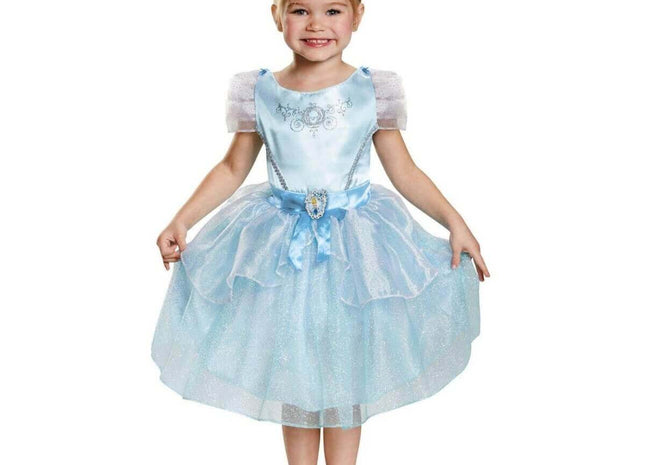 Cinderella - Classic Costume - L (4-6x) - SKU:82902L - UPC:039897829036 - Party Expo