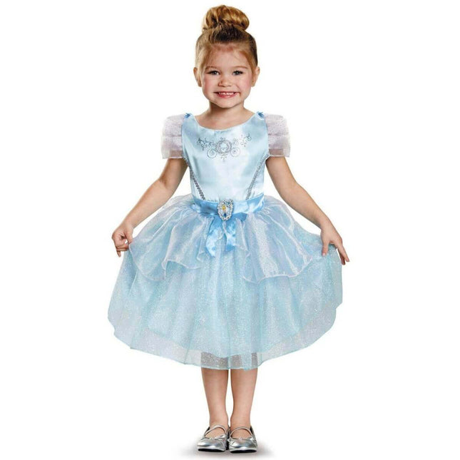 Cinderella - Classic Costume - L (4-6x) - SKU:82902L - UPC:039897829036 - Party Expo