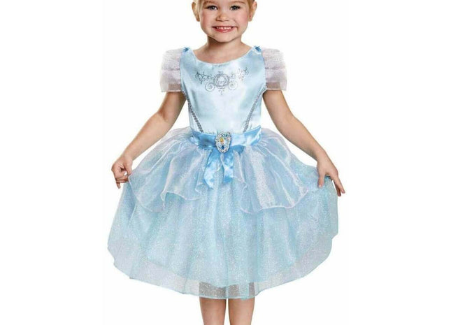 Cinderella Toddler Classic Costume M (3T-4T) - SKU:82902M - UPC:039897829029 - Party Expo