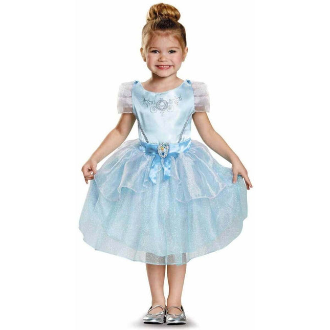 Cinderella Toddler Classic Costume M (3T-4T) - SKU:82902M - UPC:039897829029 - Party Expo