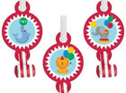 Circus Time! Blowouts W/Med - SKU:025684- - UPC:039938096632 - Party Expo