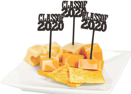 Class of 2020 Plastic Picks - SKU:3L-13935605 - UPC:192073814438 - Party Expo