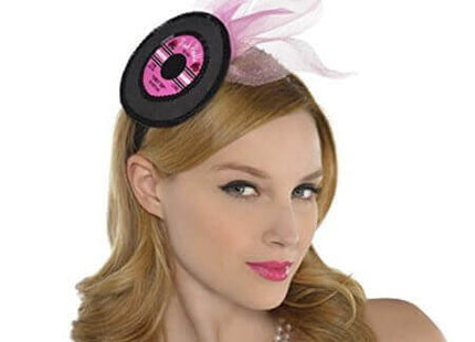 Classic 50's Record Headband - SKU:843496 - UPC:809801739573 - Party Expo