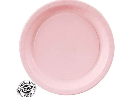 Classic Pink 7" Plate - SKU:79158B - UPC:039938198077 - Party Expo