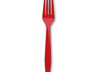 Classic Red Plastic Forks - SKU:010463- - UPC:073525109046 - Party Expo