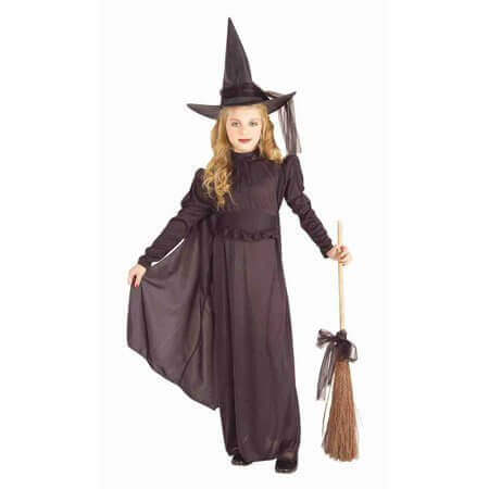 Classic Child's Witch Costume - (L) - SKU:58423L - UPC:721773270017 - Party Expo