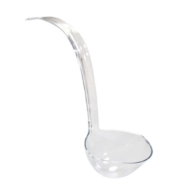 Clear 5oz Hangable Ladle - SKU:N512 - UPC:098382305219 - Party Expo