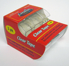 Clear Tape (3ct) - SKU:55933 - UPC:619342010068 - Party Expo