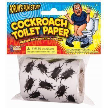 Cockroach Toilet Paper - SKU:78970 - UPC:721773789700 - Party Expo