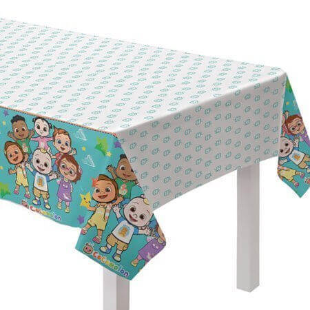 Cocomelon - Paper Tablecover - SKU:573258 - UPC:192937276532 - Party Expo