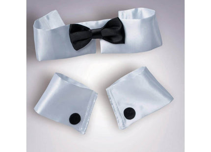 Collar, Tie & Cuff Set - SKU:53821 - UPC:721773538216 - Party Expo