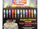Colorflame Birthday Candles with Colored Flames! - SKU:CLBC - 24B - UPC:775710100493 - Party Expo