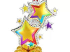 Colorful Star Cluster Airloonz - SKU:A4-2464 - UPC:026635424646 - Party Expo
