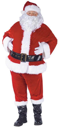 Complete Velour Santa Suite (Standard 40-48) - Party Expo