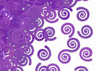 Conf Amethyst Swirls - SKU:329616 - UPC:039938481308 - Party Expo