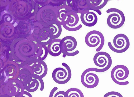 Conf Amethyst Swirls - SKU:329616 - UPC:039938481308 - Party Expo