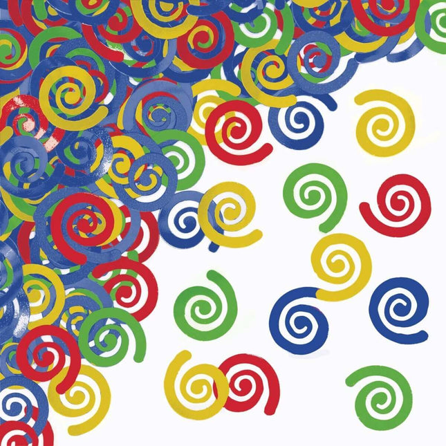 Conf Multicolor Swirls - SKU:329638 - UPC:039938481315 - Party Expo