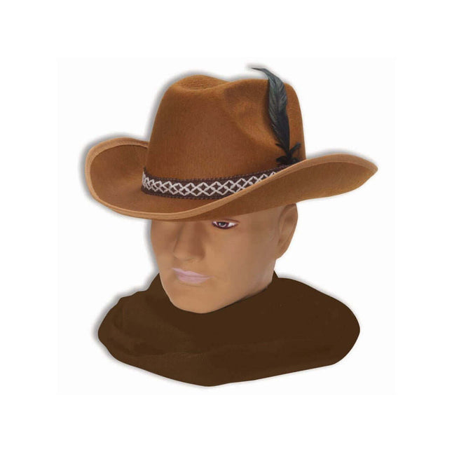 Cowboy Hat - Brown - SKU:F65933 - UPC:721773659331 - Party Expo