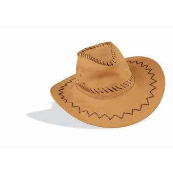 Cowboy Hat Suede - SKU:61032 - UPC:721773610325 - Party Expo