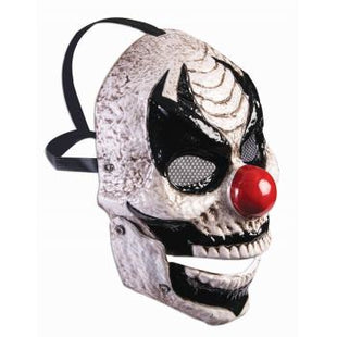 Creepy Moving Jaw Clown Mask - SKU:78808 - UPC:721773788086 - Party Expo