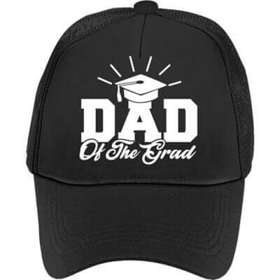 Dad of the Grad Baseball Hat - SKU:3900870 - UPC:192937028582 - Party Expo