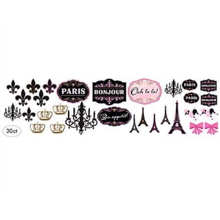Day in Paris Cutouts - SKU:190566 - UPC:013051711412 - Party Expo
