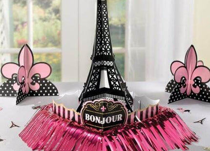 Day In Paris Eiffel Tower Centerpiece Kit - SKU:280058 - UPC:013051711368 - Party Expo