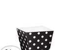Day In Paris Mini Cubic Polka Dot Bowls - SKU:430538 - UPC:013051711160 - Party Expo