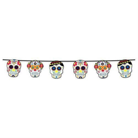 Day Of The Dead - Garland - SKU:75316 - UPC:721773753169 - Party Expo
