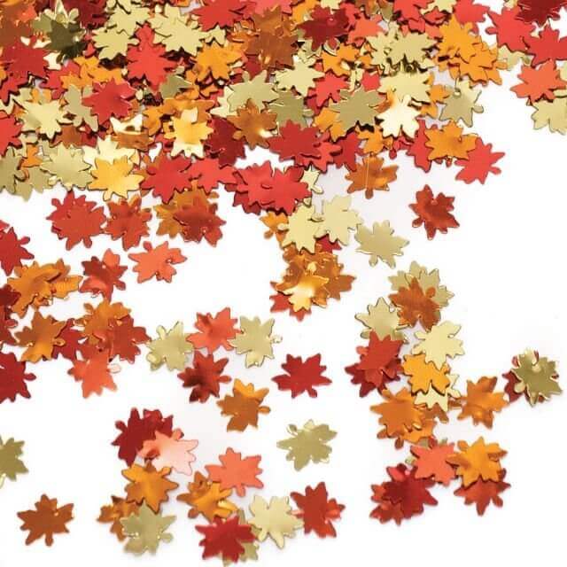 Décor Confetti Leaves - SKU:065133- - UPC:073525019772 - Party Expo