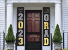 Decorative Grad 2023 Hanging Flags - SKU:671456 - UPC:192937371435 - Party Expo