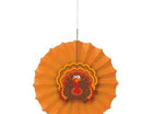 Decorative Paper Fan Turkey - SKU:63436 - UPC:011179634361 - Party Expo