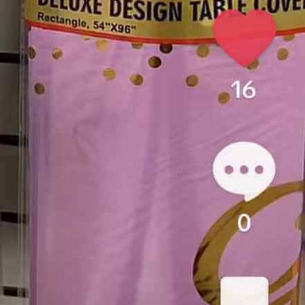 Deluxe Design Tablecover - It's A Girl - SKU:011270 - UPC:677545158000 - Party Expo