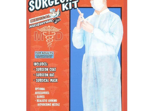Deluxe Surgeon Kit - SKU:50540 - UPC:721773505409 - Party Expo