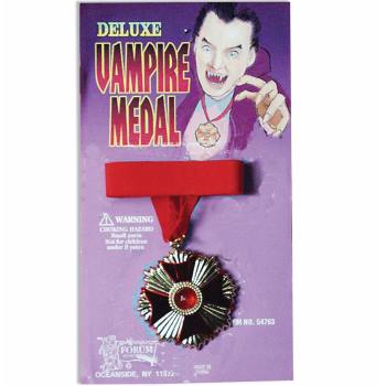 Deluxe Vampire Medallion - SKU:54763 - UPC:721773547638 - Party Expo