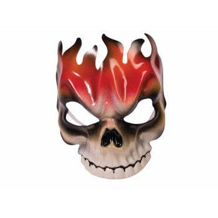 Devil Skull Mask with Eyeglass - SKU:74599 - UPC:721773745997 - Party Expo