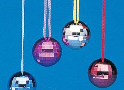 Disco Ball Necklace Assortment - SKU:3L-24//201 - UPC:780984132545 - Party Expo