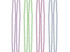 Disco Fever Multicolored Disco Ball Bead Necklaces - SKU:395800 - UPC:048419749578 - Party Expo