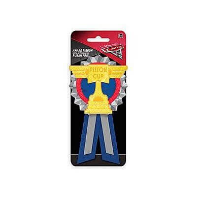 Cars 3 - Birthday Party Merit Ribbon - SKU:211763 - UPC:013051725204 - Party Expo