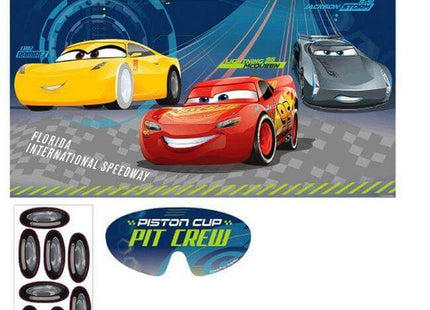 Cars 3 - Birthday Party Game - SKU:271763 - UPC:013051725228 - Party Expo