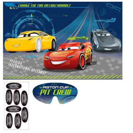 Cars 3 - Birthday Party Game - SKU:271763 - UPC:013051725228 - Party Expo
