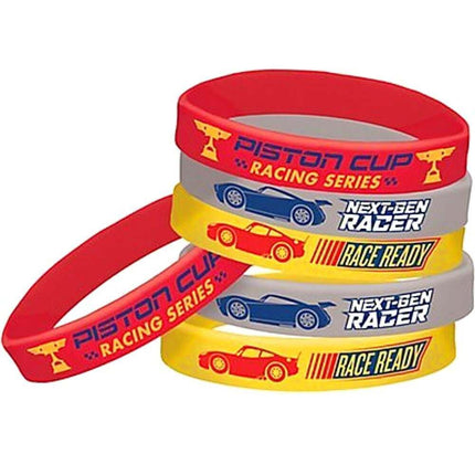 Cars 3 - Rubber Bracelets - SKU:398474 - UPC:013051725419 - Party Expo