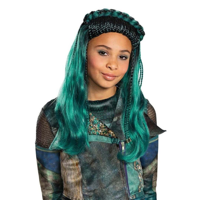 Disney Descendants 3 Uma Wig - SKU: - UPC:039897251455 - Party Expo