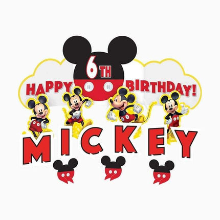 Mickey Mouse - Table Decorating Kit - SKU:280171 - UPC:192937227336 - Party Expo