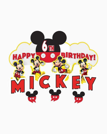 Mickey Mouse - Table Decorating Kit - SKU:280171 - UPC:192937227336 - Party Expo