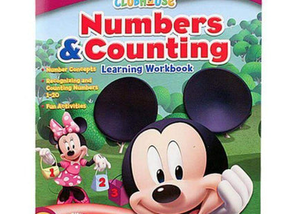 Mickey Mouse - Workbook Numbers and Counting - SKU:1459-NS - UPC:805219014592 - Party Expo