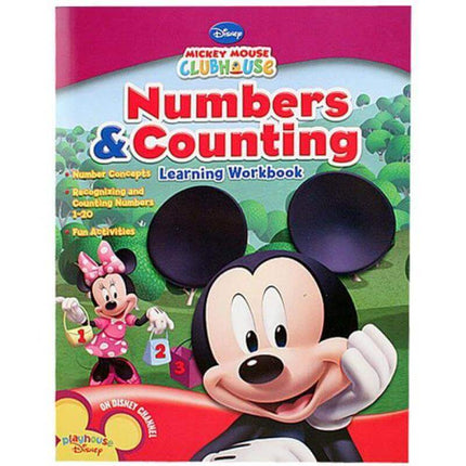 Mickey Mouse - Workbook Numbers and Counting - SKU:1459-NS - UPC:805219014592 - Party Expo